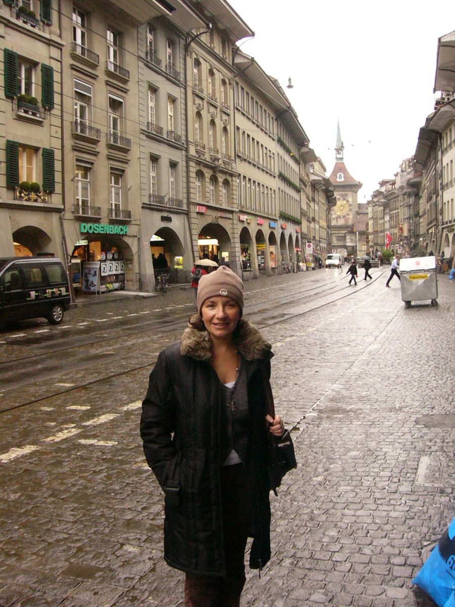 Girl in a jacket