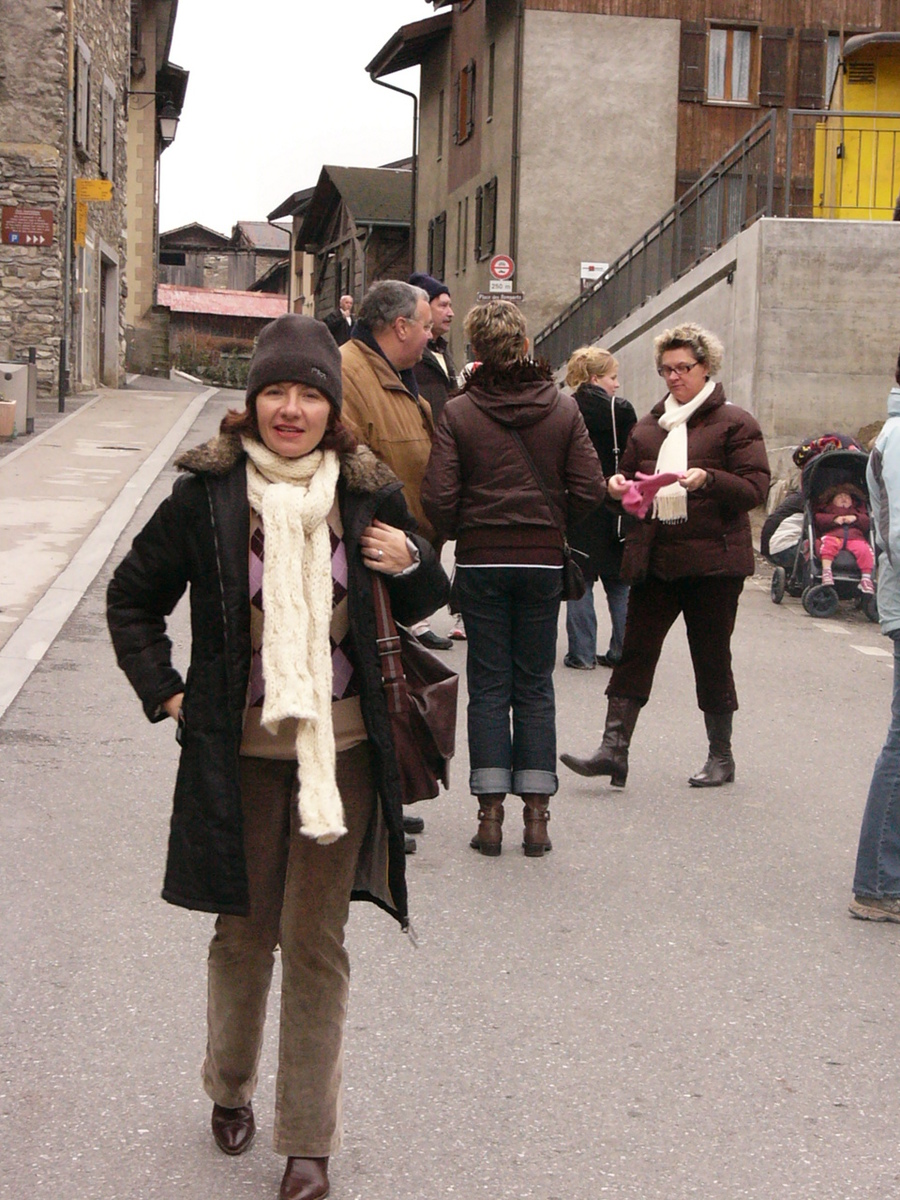 Girl in a jacket