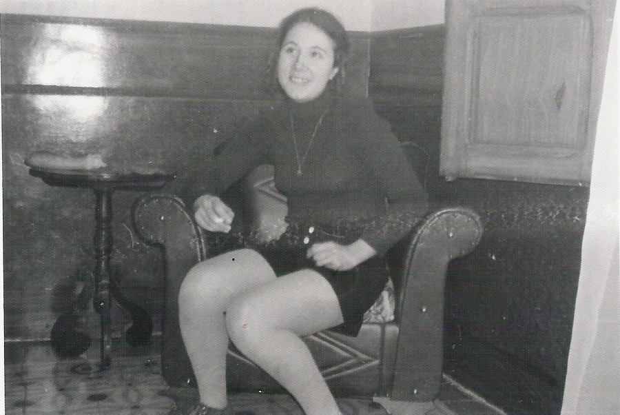Girl in a jacket