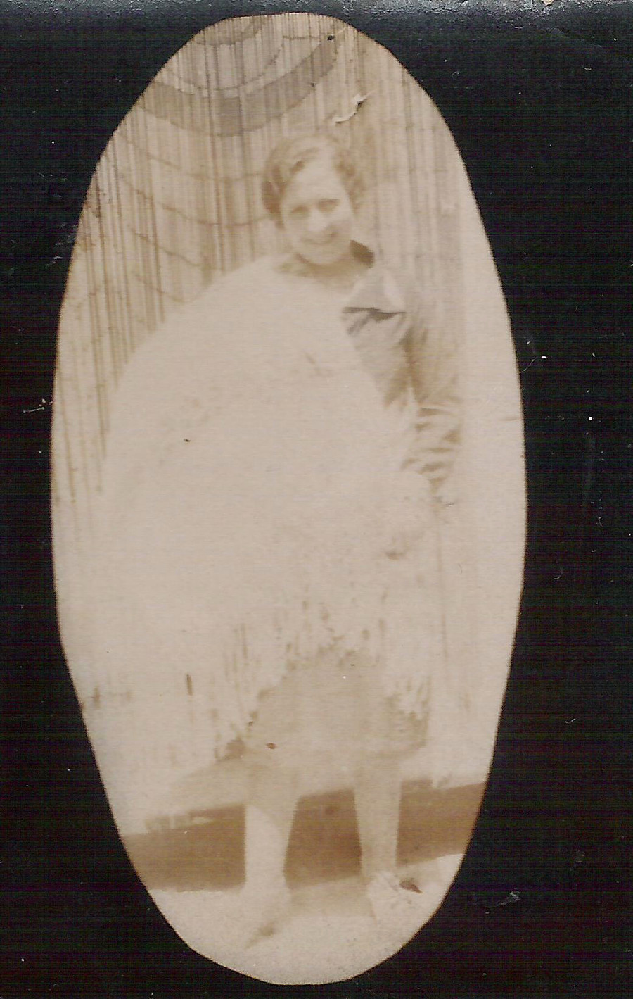 Girl in a jacket