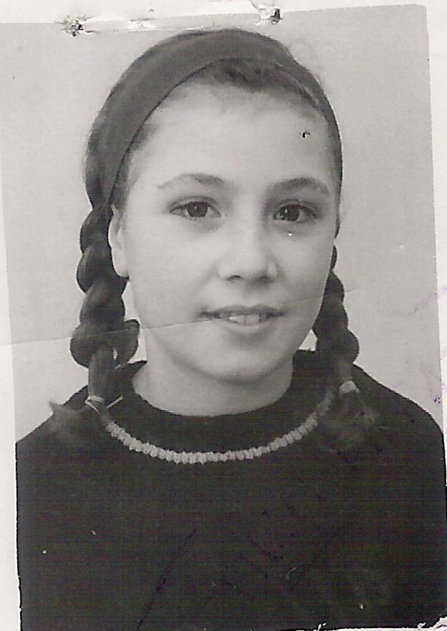Girl in a jacket