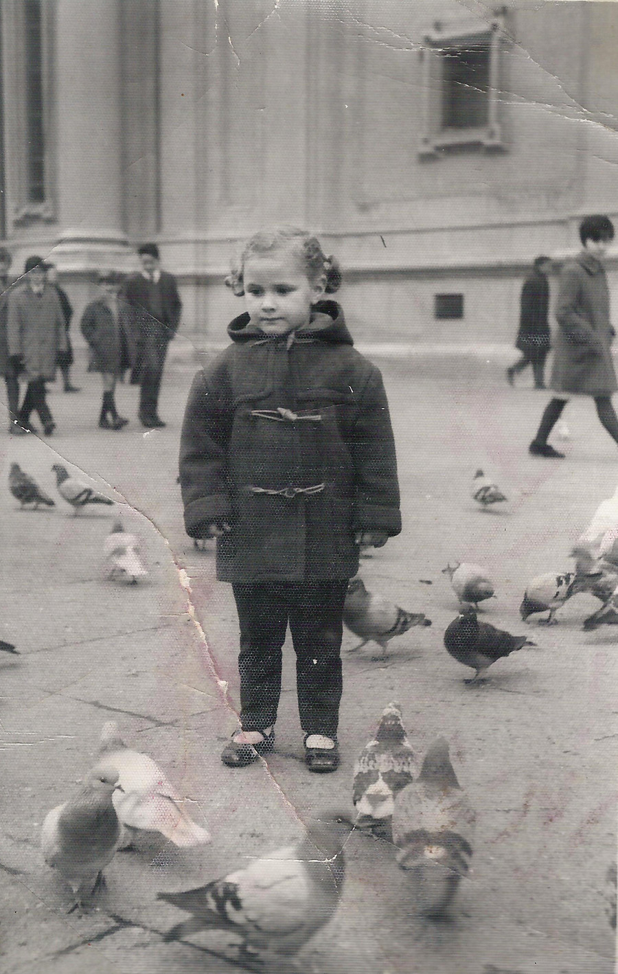 Girl in a jacket