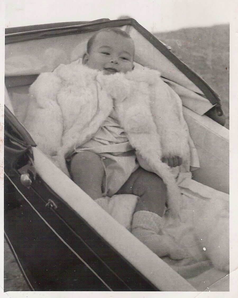 Girl in a jacket