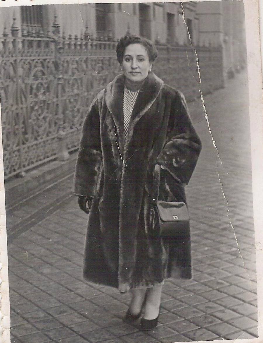 Girl in a jacket
