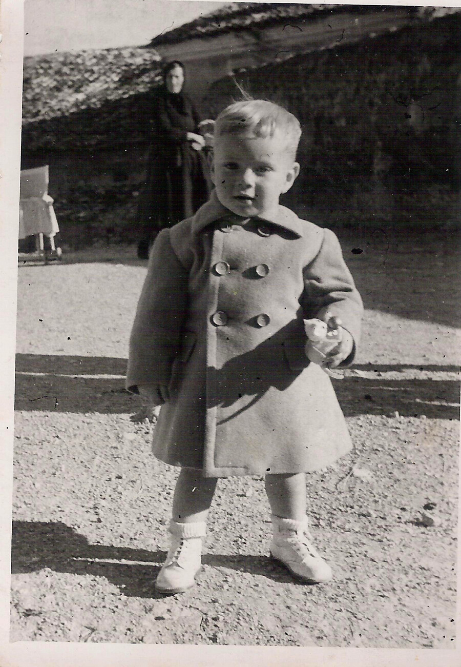 Girl in a jacket