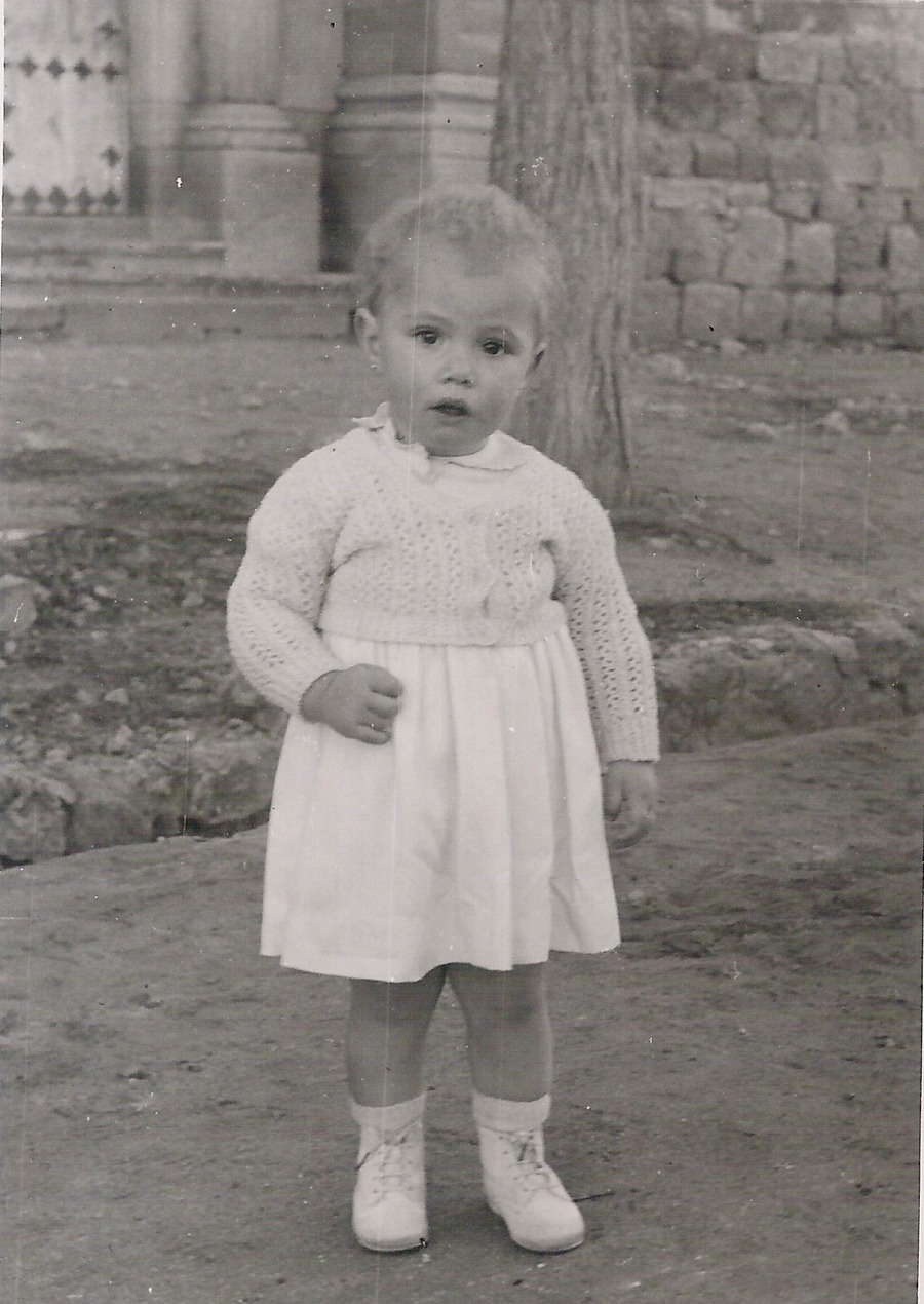 Girl in a jacket