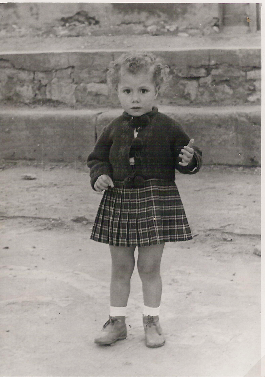 Girl in a jacket