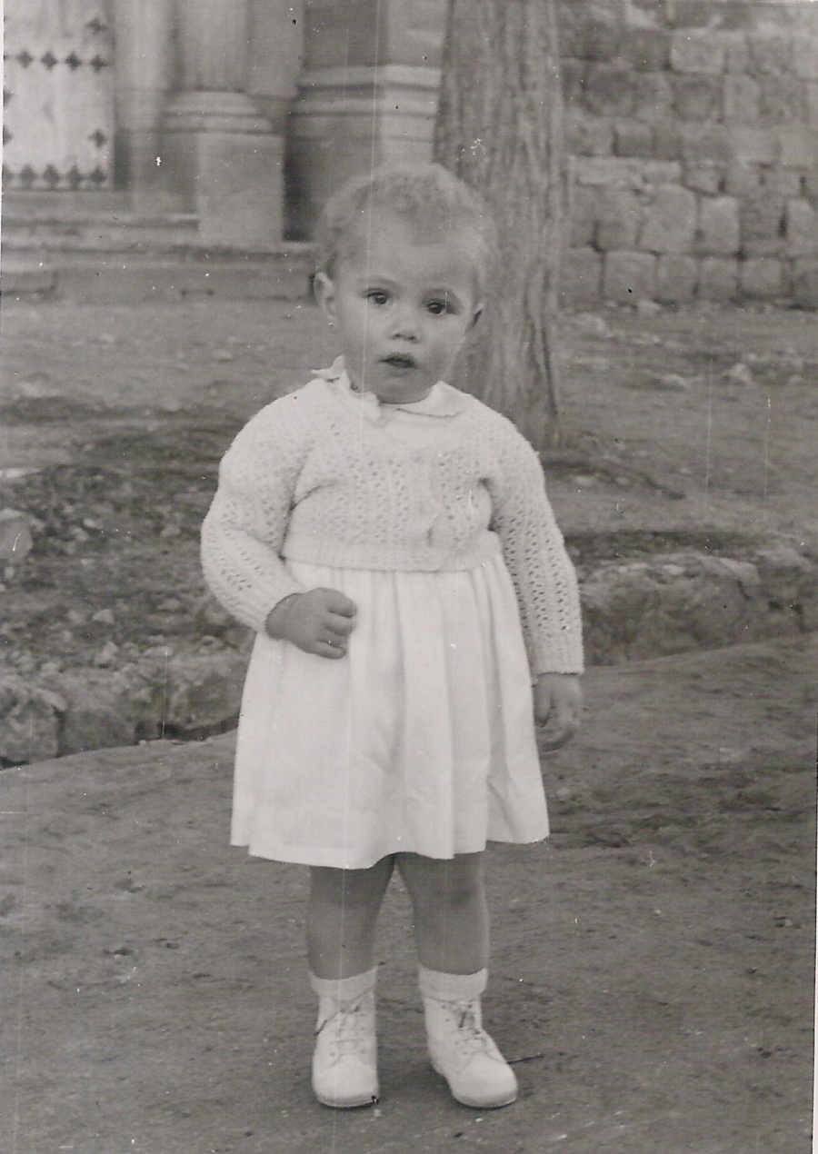 Girl in a jacket