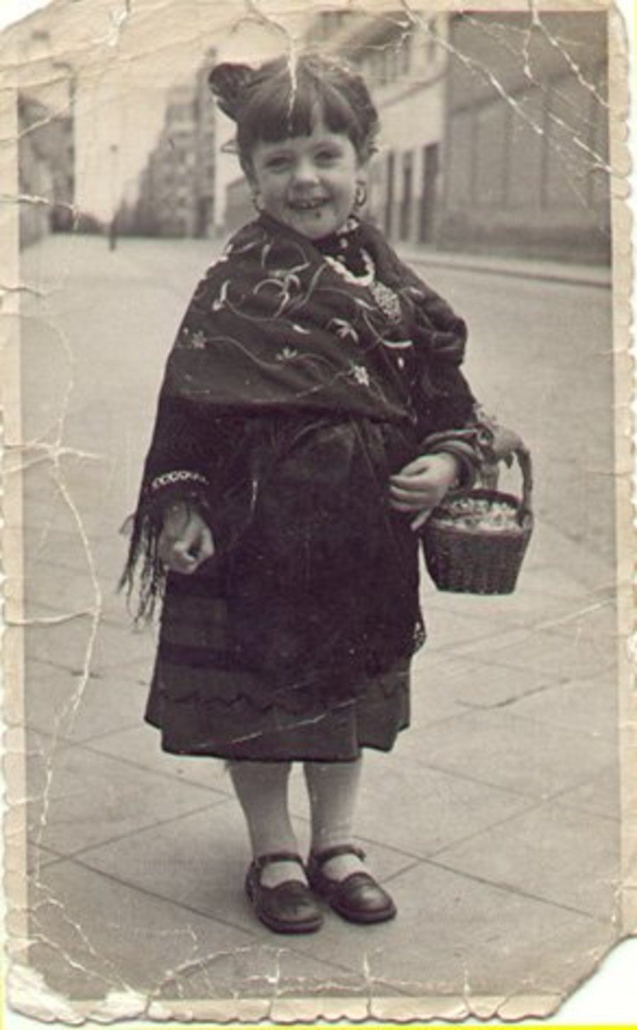 Girl in a jacket